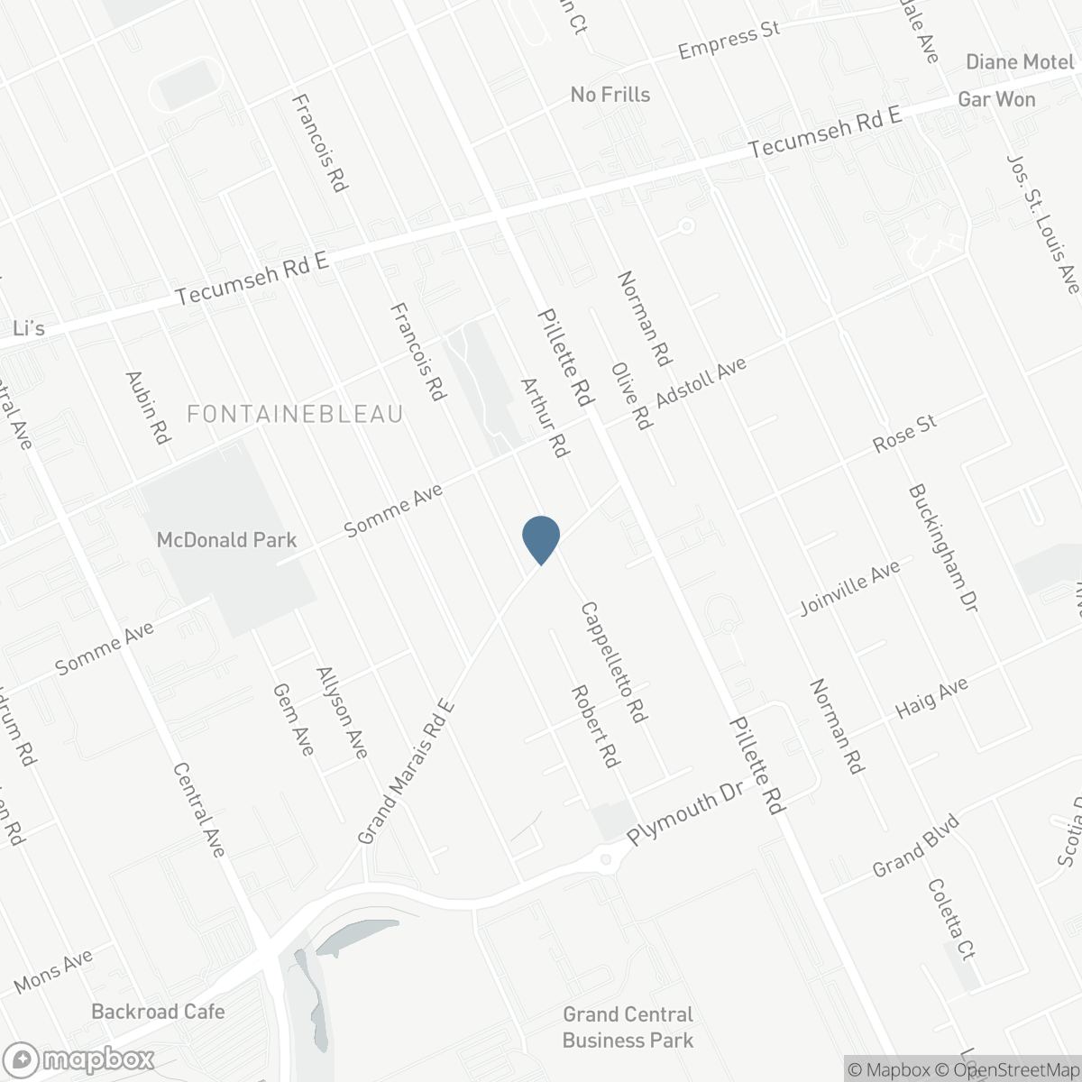 4482 Grand Marais ROAD East, Windsor, Ontario N8W 1X7